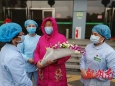 今天，懷化首例重型確診患者治愈出院，系懷化治愈出院第二例