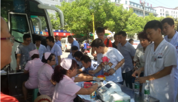 我院組織第三批無(wú)償獻(xiàn)血活動(dòng)
