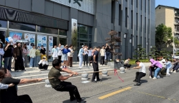 五四風(fēng)華正茂，青春“繩”采飛揚 湖南醫(yī)藥學(xué)院第一附屬醫(yī)院團(tuán)委舉辦“五四青年節(jié)”拔河比賽